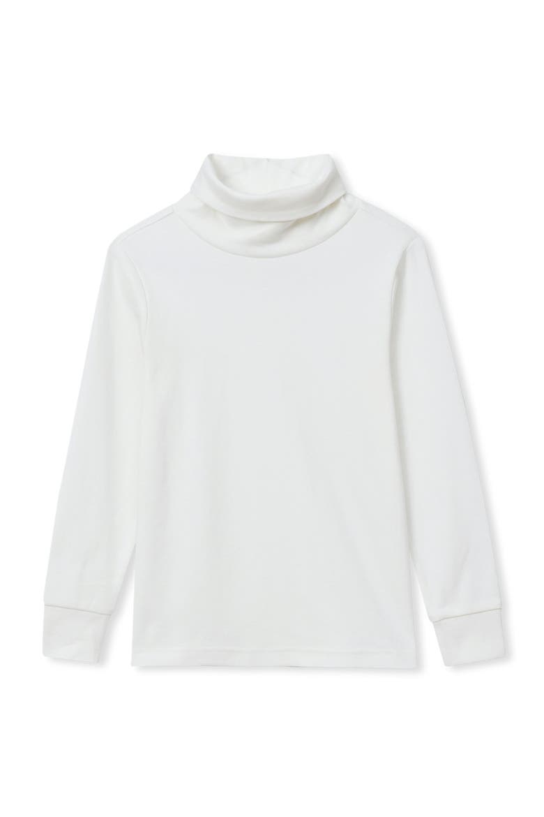 Kids Turtleneck, Main, color, White