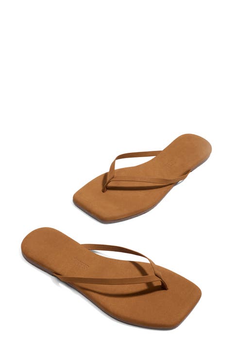 Lily Square Toe Flip Flop (Women)