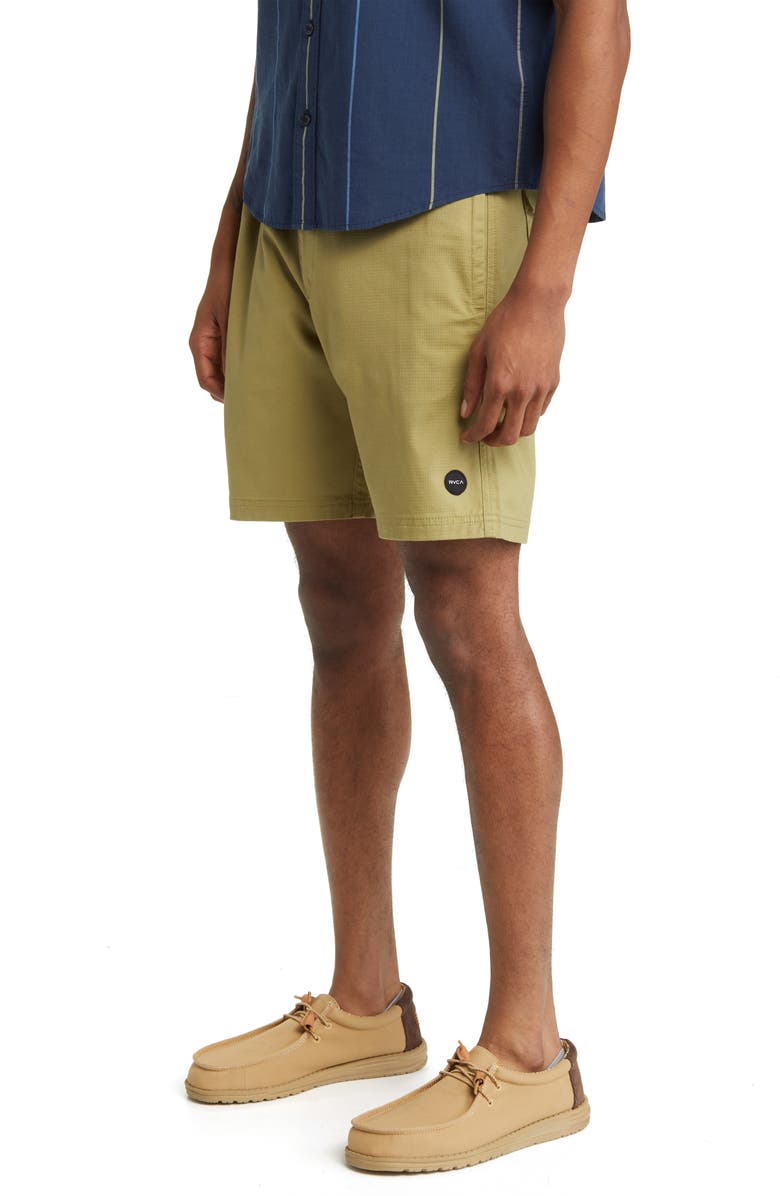 RVCA Cliffs 2 Hybrid Swim Shorts, Alternate, color, Avocado