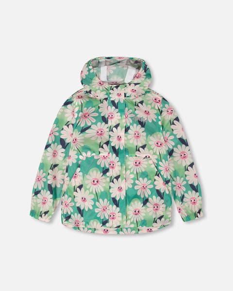 Packable Smiling Flower Windbreaker in Polyester (Toddler, Little Kid & Big Kid)