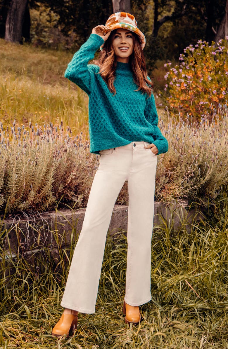 KUT from the Kloth Meg Fab Ab High Waist Wide Leg Jeans, Alternate, color,