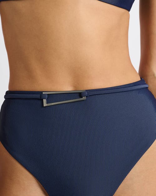 Onia Clara Bikini Bottom In Deep Navy