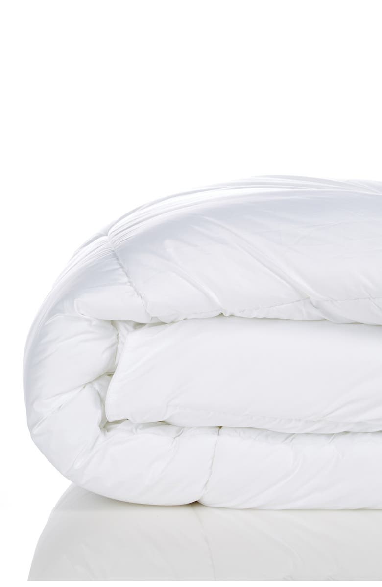 NORDSTROM RACK Queen Down Alternative Comforter - White, Main, color, 