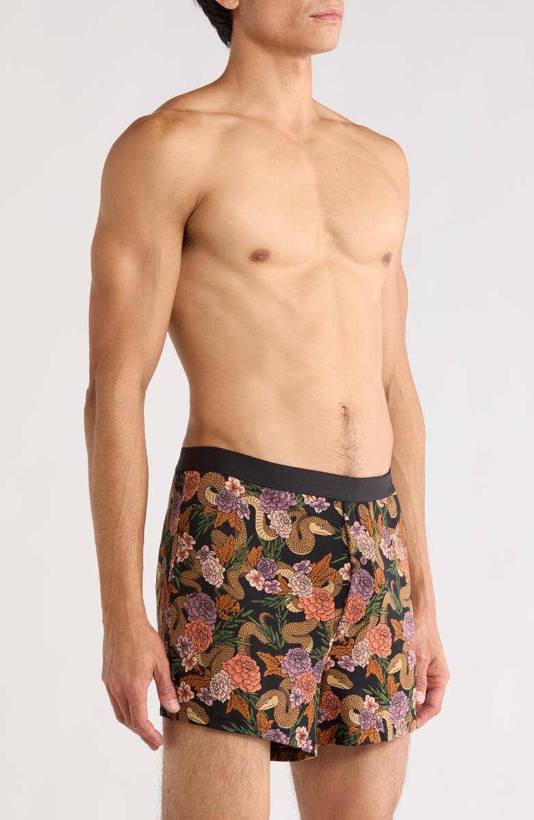 MeUndies Knit Boxers, Alternate, color, Garden Snake