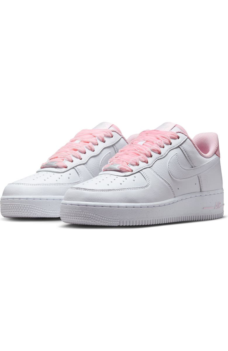 Nike Air Force 1 '07 Sneaker, Main, color, Pink/ White/ Grey/ Silver