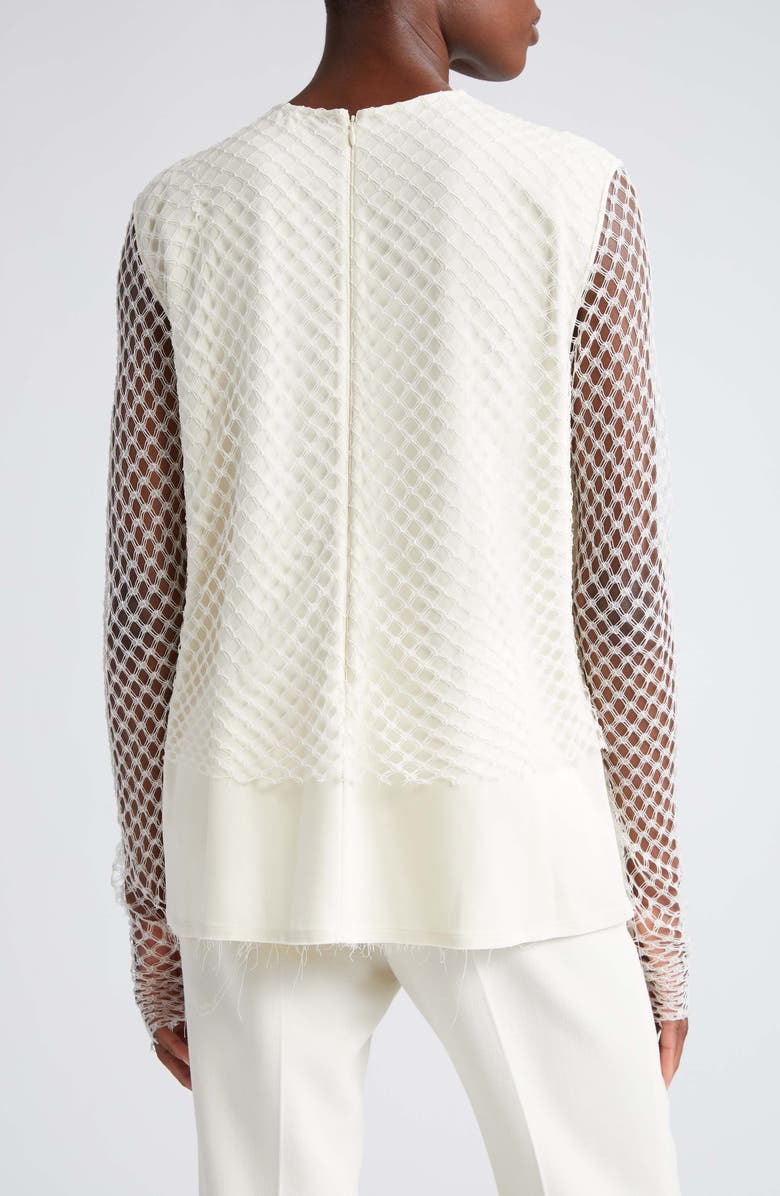 TOTEME Layered Lace Top, Alternate, color, 