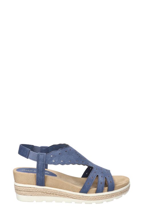 EASY STREET EASY STREET FRAN SLINGBACK WEDGE SANDAL