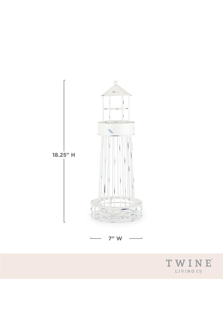 Lighthouse Cork Holder, Alternate, color, White