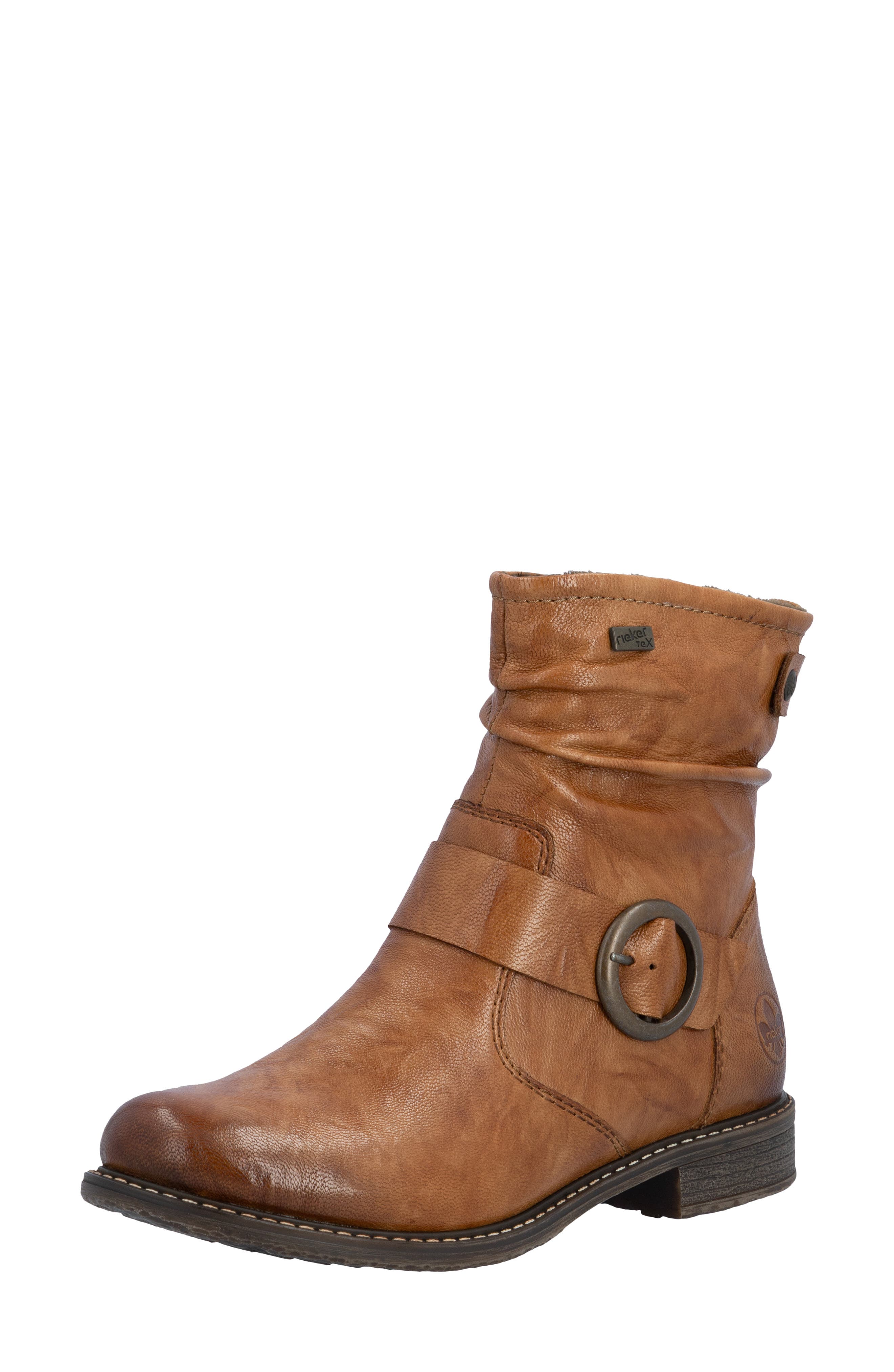 Ornella 57 Leather Bootie, Alternate, color, CUOIO