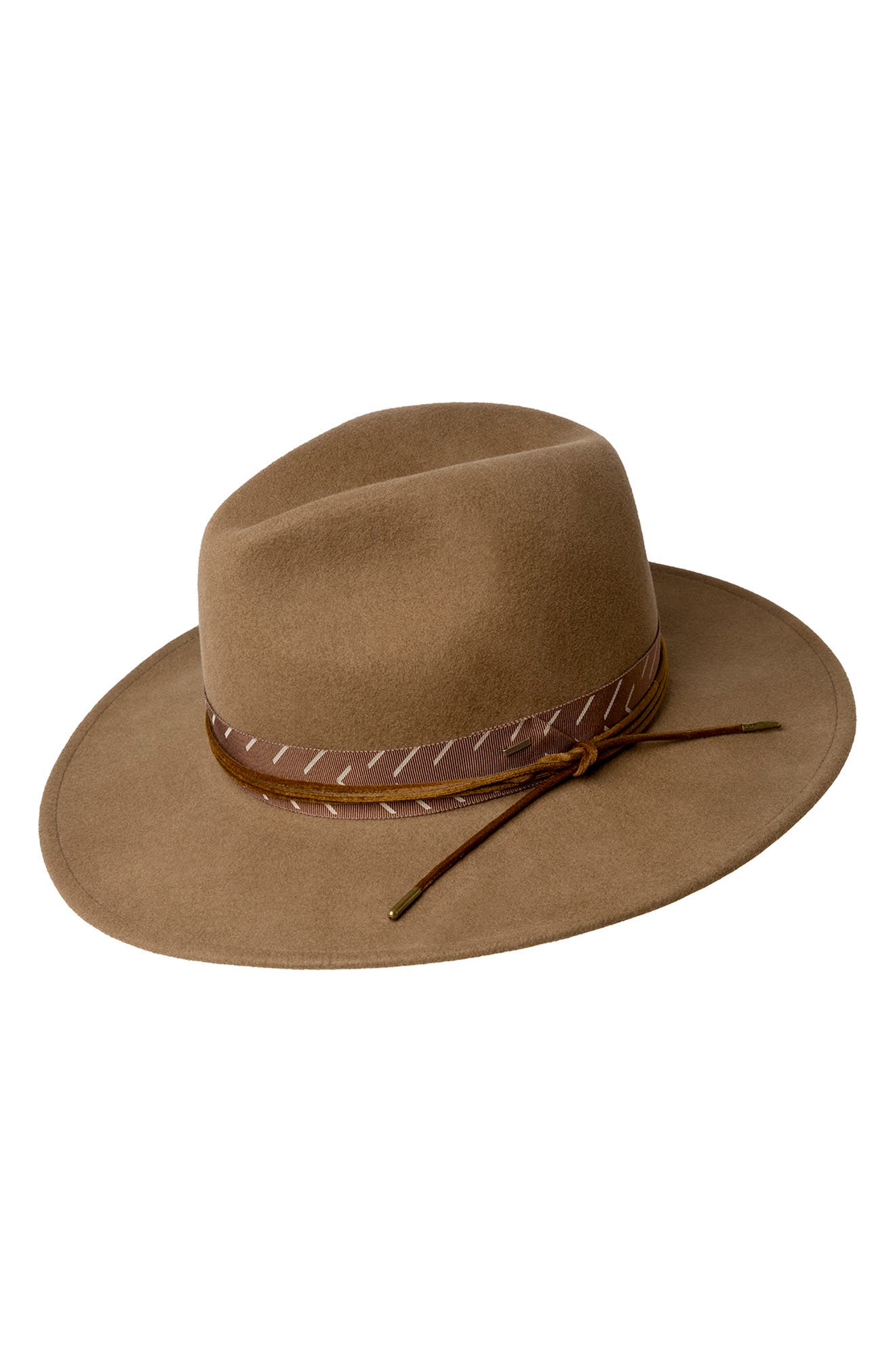 Bailey Luz LiteFelt® Wool Fedora in Driftwood 