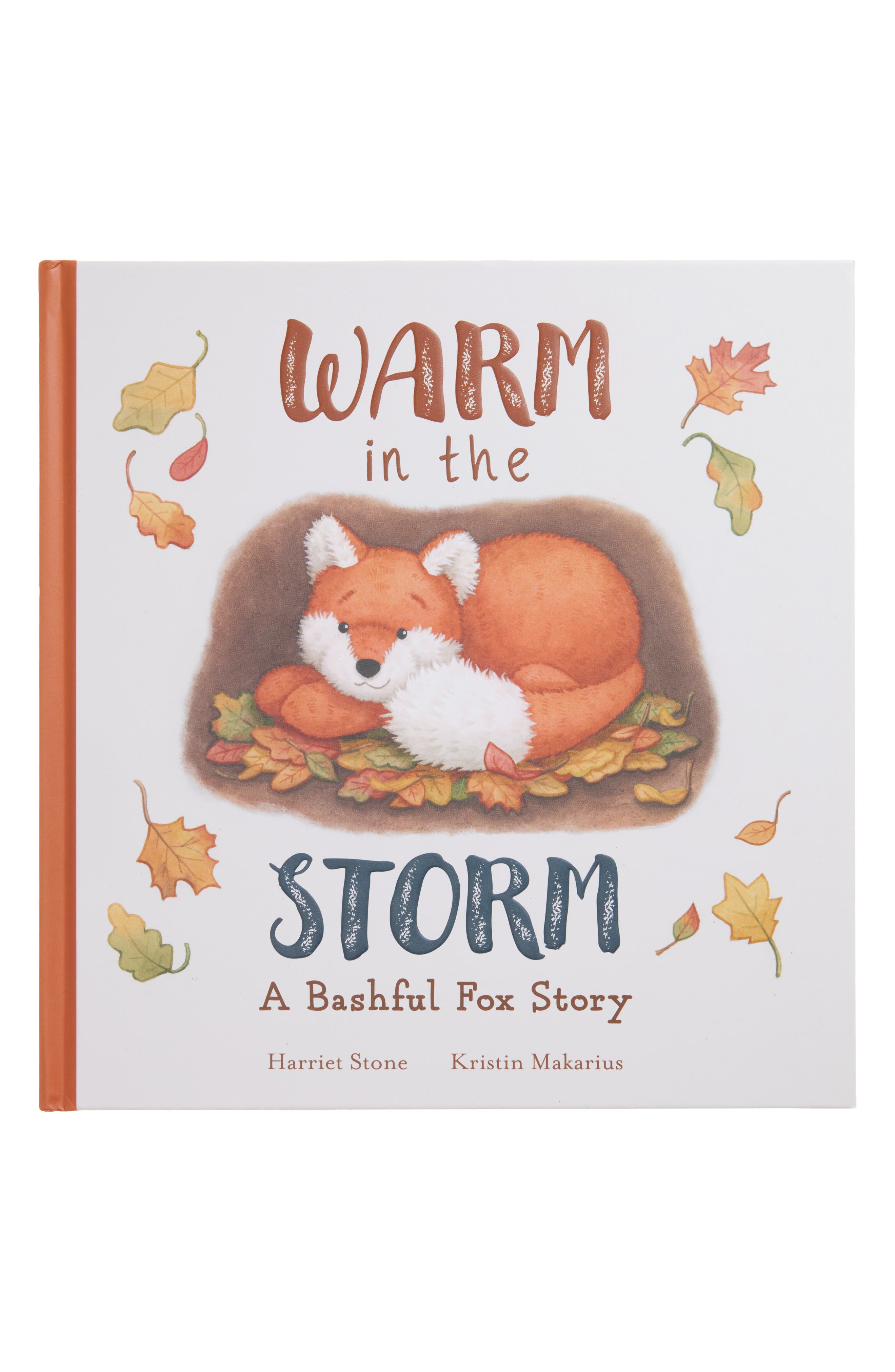 Jellycat 'Warm in the Storm' Book in Brown Multi 