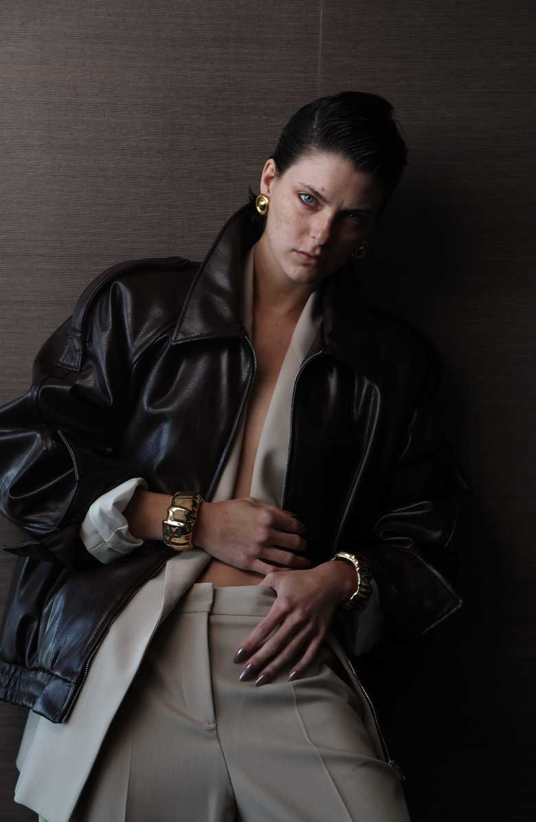 Kellery House Gold Earrings, Alternate, color, Gold