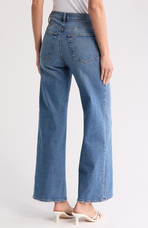 Frame Le Slim High Waist Wide Leg Palazzo Jeans In Bixby