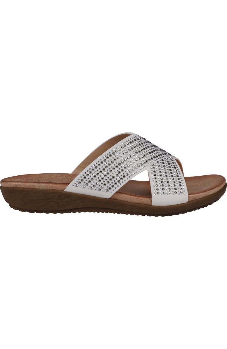 GC SHOES Sharlene Comfort Slide Sandal, Alternate, color, Off White