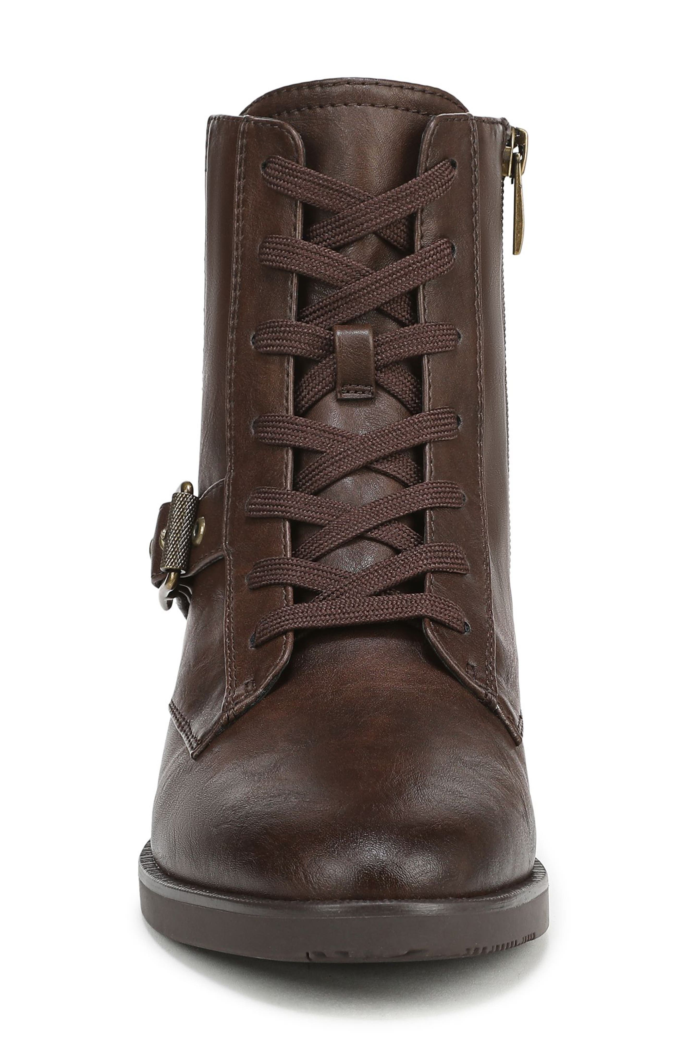Naturalizer Teegan Boot, Alternate, color, Dark Brown Faux Leather