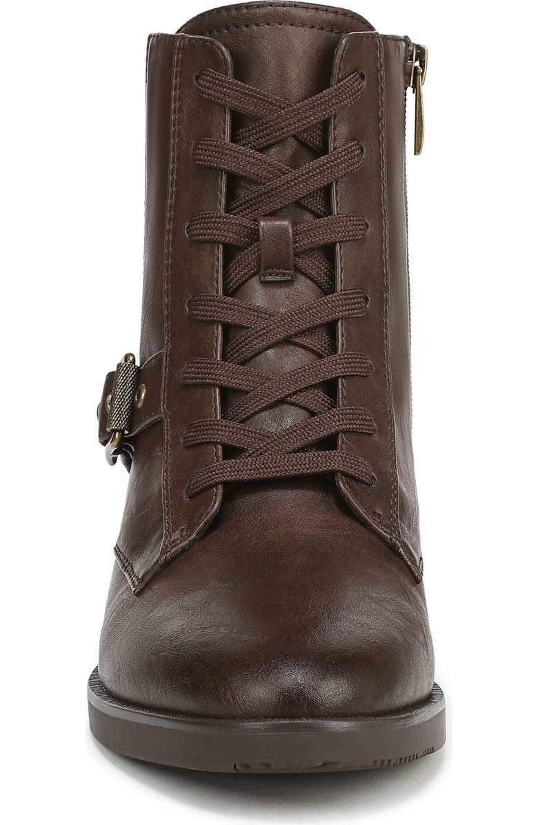 Naturalizer Teegan Boot, Alternate, color, Dark Brown Faux Leather