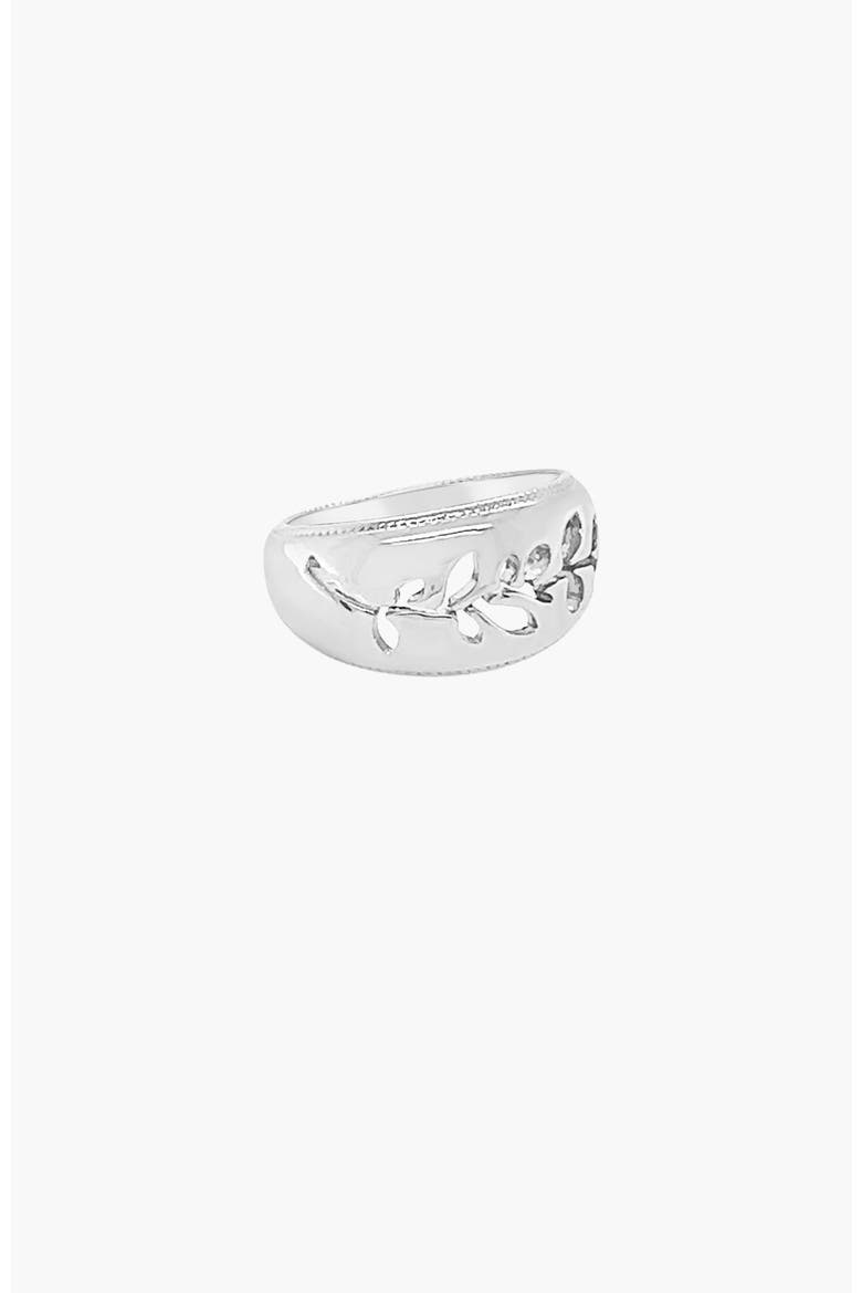 Olive Branch Ring, Alternate, color, Sterling Silver