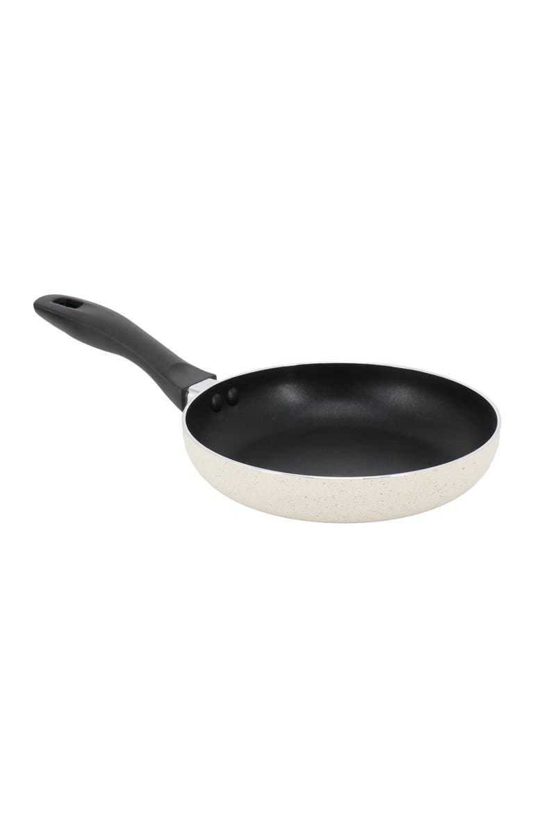 OSTER Clairborne 8 Inch Round Nonstick Aluminum Frying Pan, Main, color, White