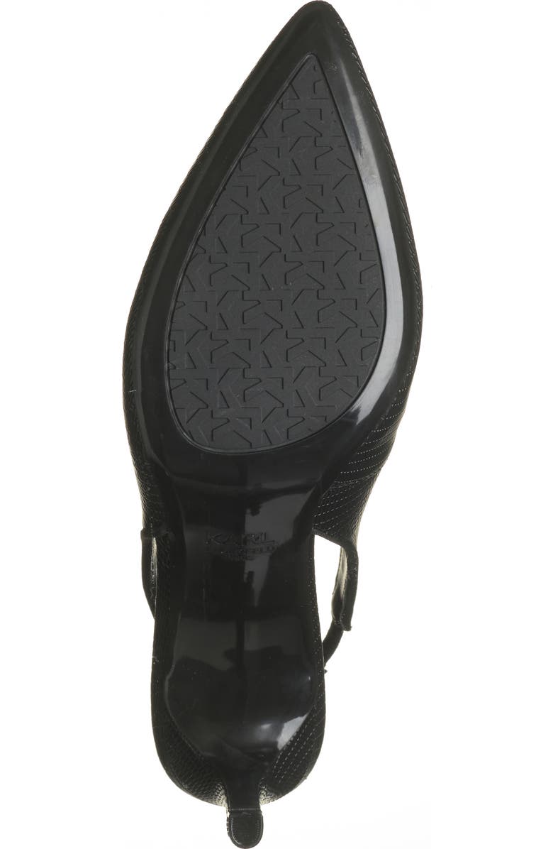 KARL LAGERFELD PARIS Glora Slingback Pump, Alternate, color,