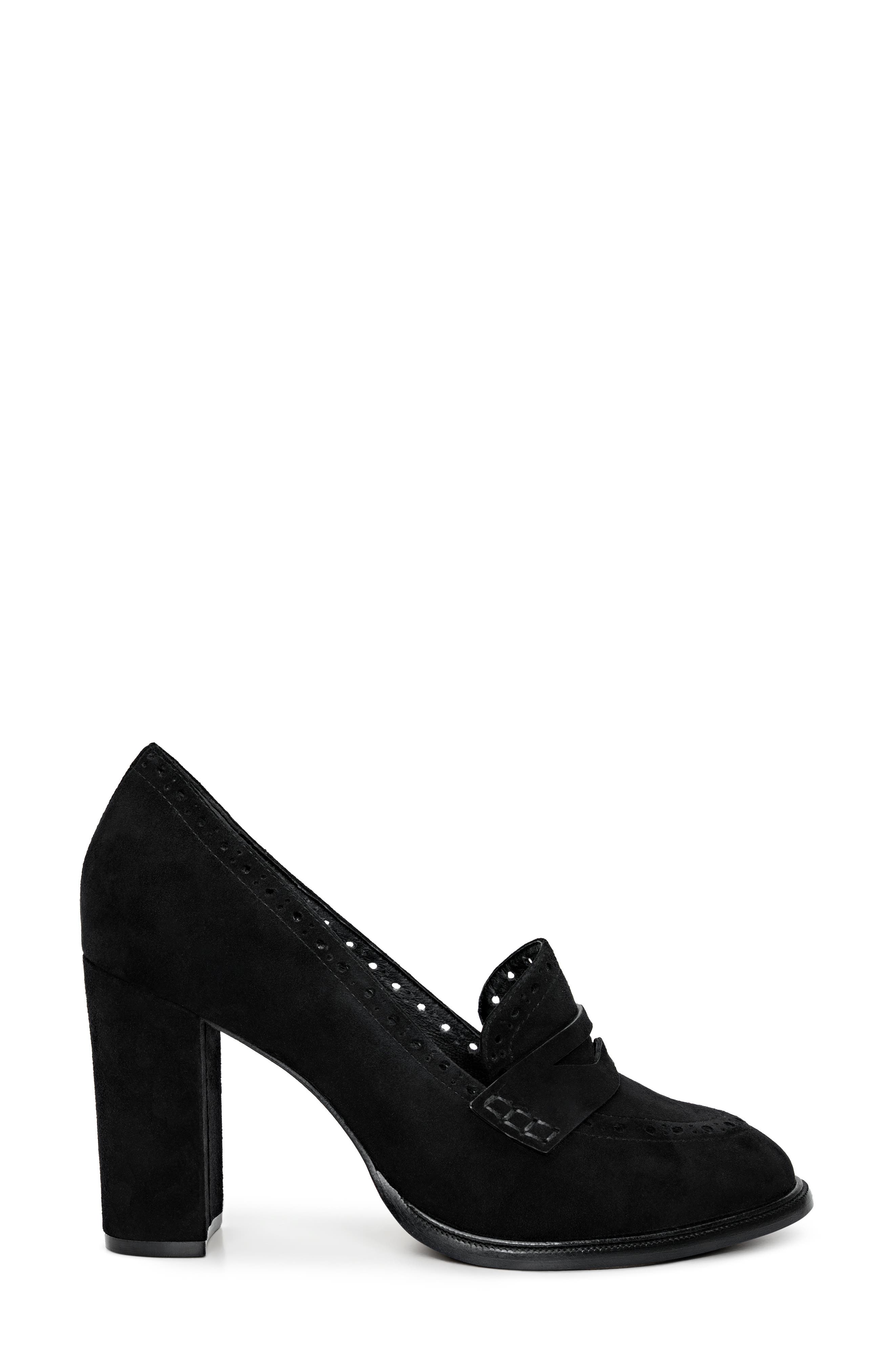 L'AGENCE Bea Penny Loafer Pump, Alternate, color, 