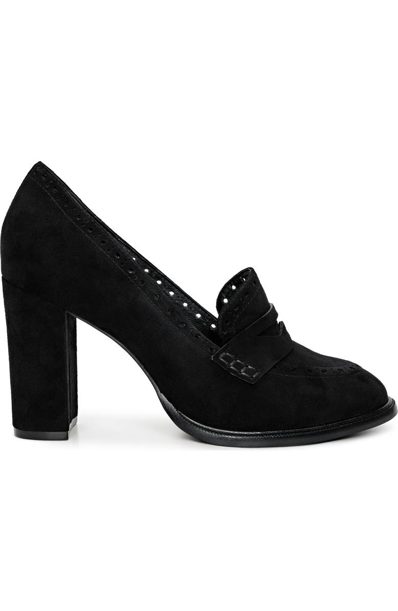 L'AGENCE Bea Penny Loafer Pump, Alternate, color,