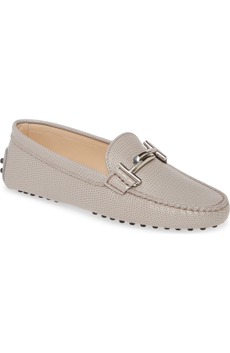 Tod's Reptile Embossed Driving Moccasin, Main, color,