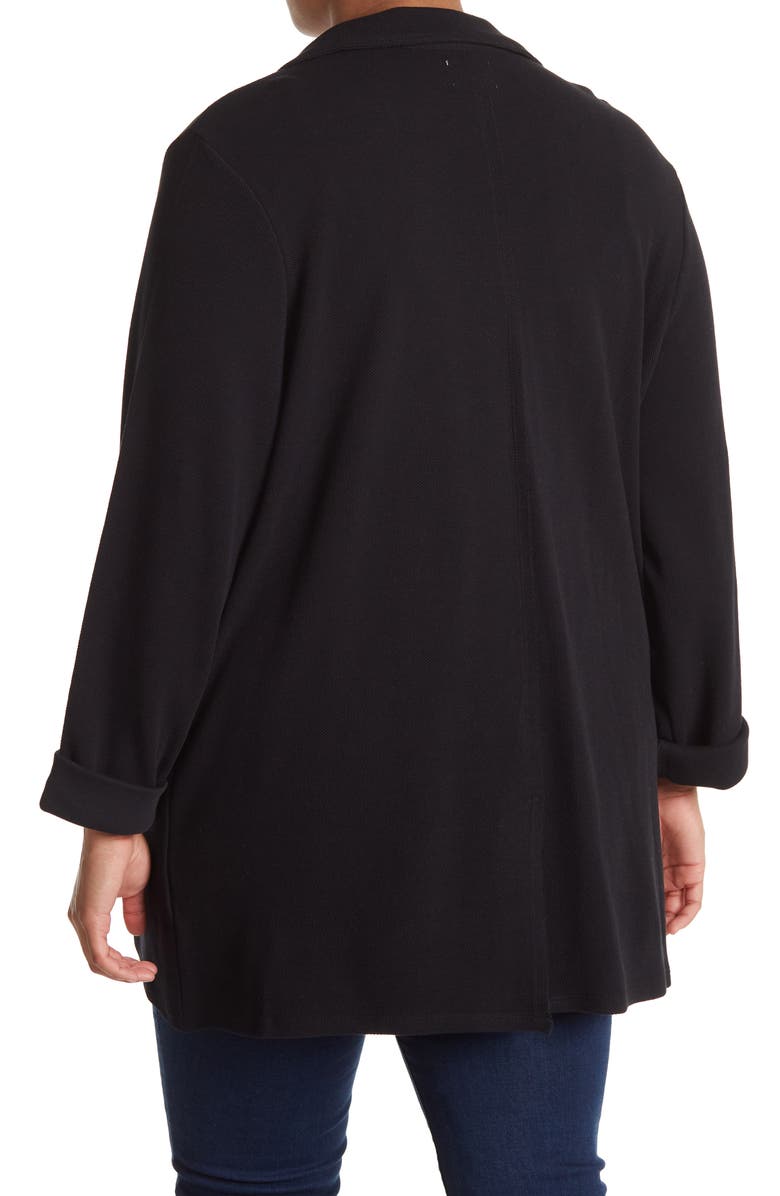 Caslon<sup>®</sup> Raw Edge Knit Blazer, Alternate, color,