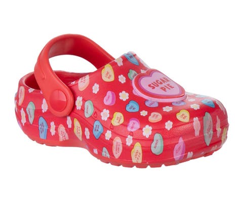 Conv. Hearts Clogs Girls 5-10 (Toddler)