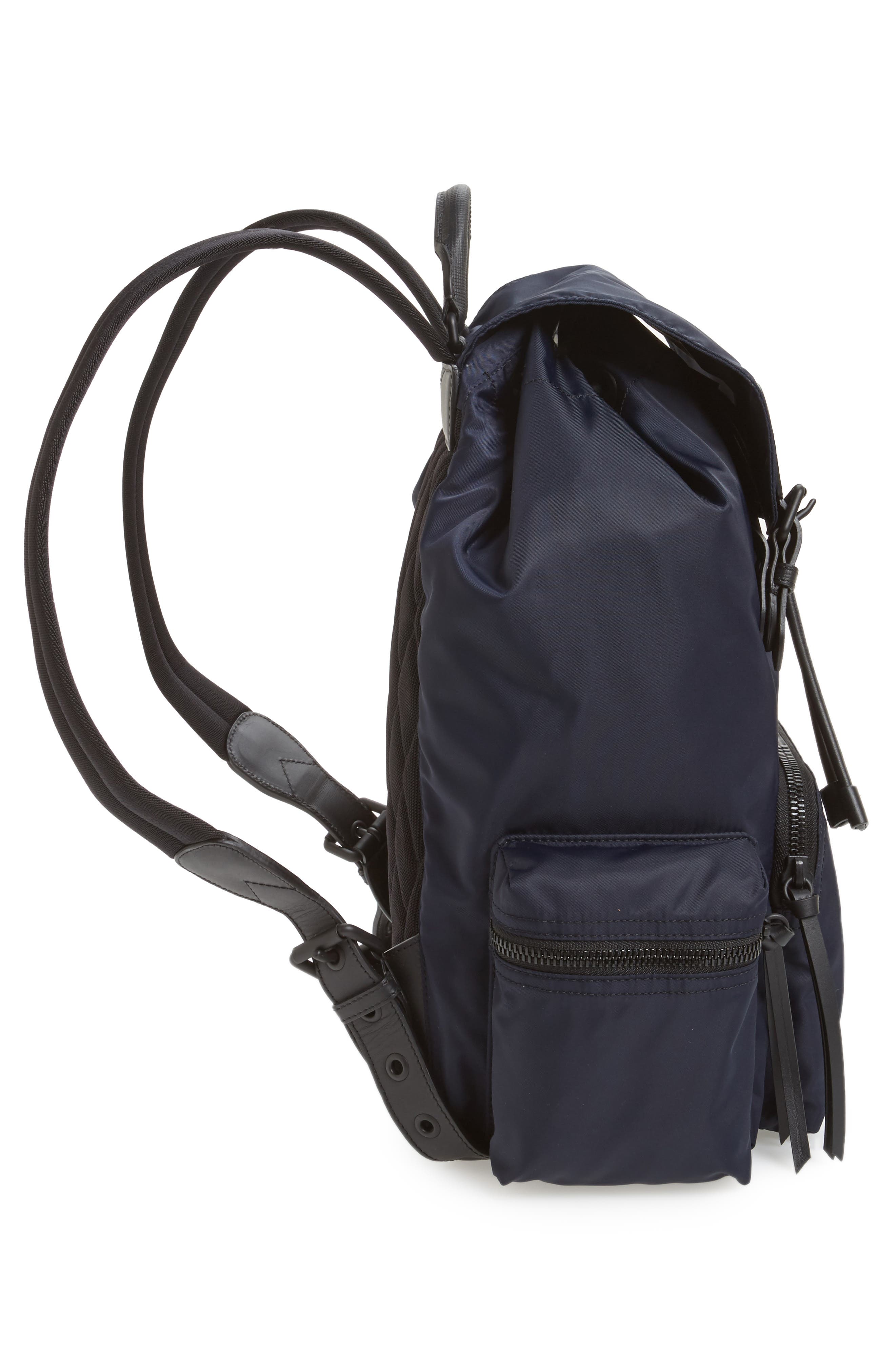 Burberry Nylon Backpack, Alternate, color, 
