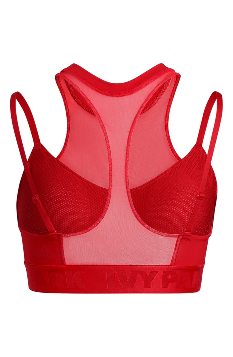 adidas x IVY PARK Layered Sports Bra, Alternate, color, 