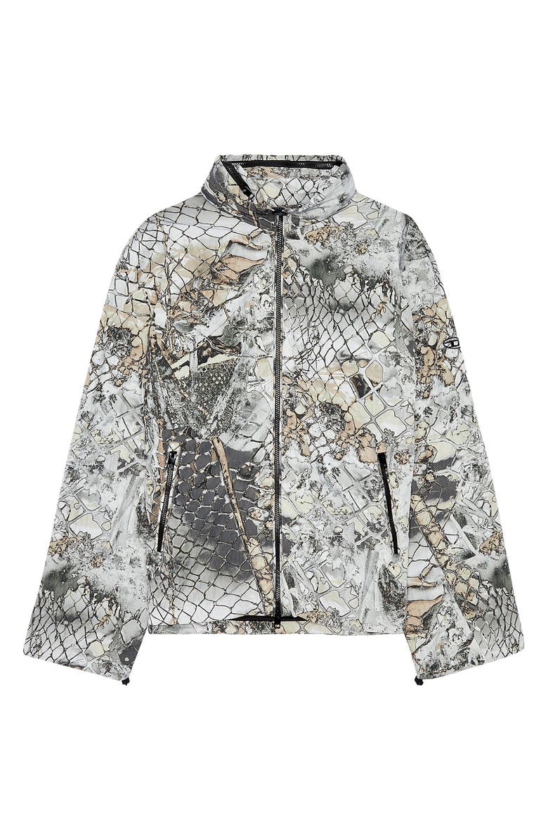 DIESEL<sup>®</sup> J-Dorsett Nylon Jacket with Stowaway Hood, Alternate, color, 