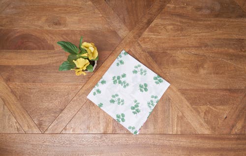 C & F Home C&f Home Marcy Blooms Cotton Cloth Napkins Set Of 6 In Green