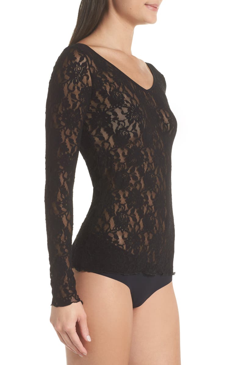 Hanky Panky Signature Lace 2-Way Top, Alternate, color, 