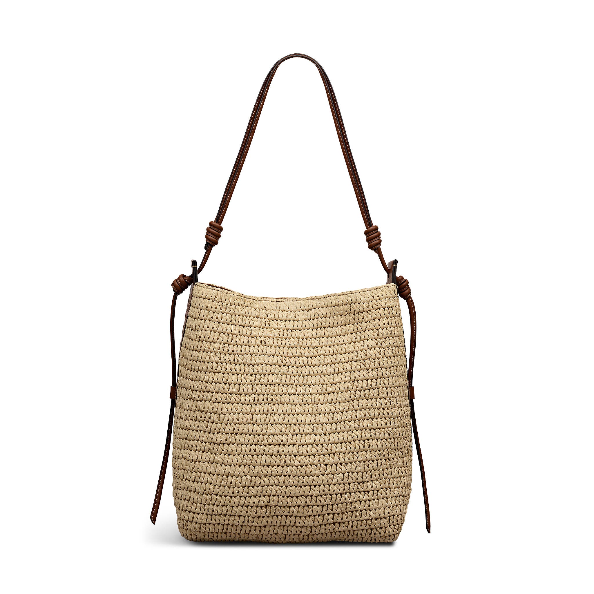 Radley The Camden - Raffia Medium Open Top Shoulder Bag, Alternate, color, Natural