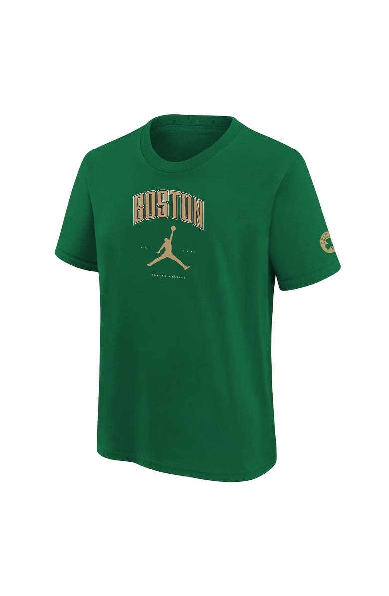Jordan Brand Youth Jordan Brand Kelly Green Boston Celtics Essential Cities T-Shirt, Alternate, color, Kelly Green