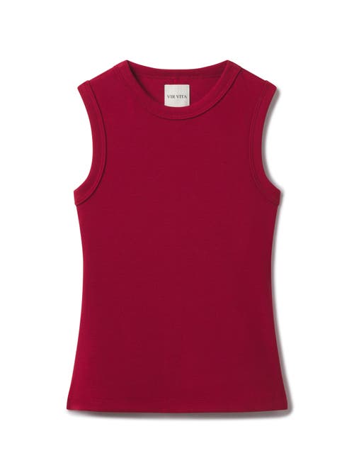 Vir Vita Mila Tank In Red