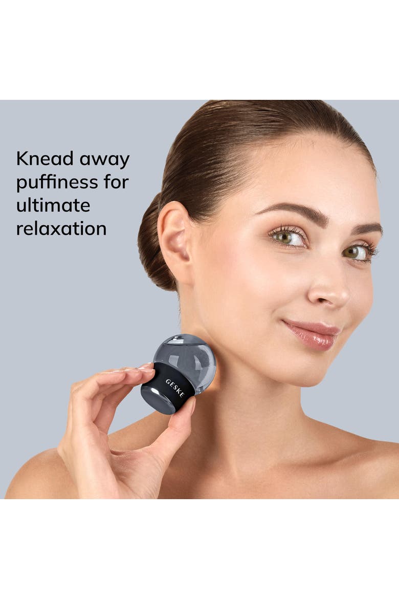 SmartAppGuided Cool & Warm Face & Body Massager | 7 in 1, Alternate, color, Black