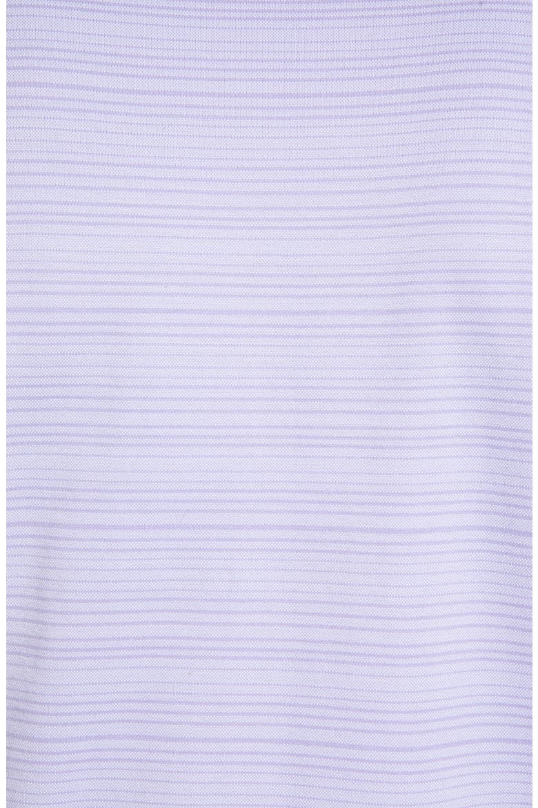 Augustus Stripe V-Neck T-Shirt, Alternate, color, LILAC