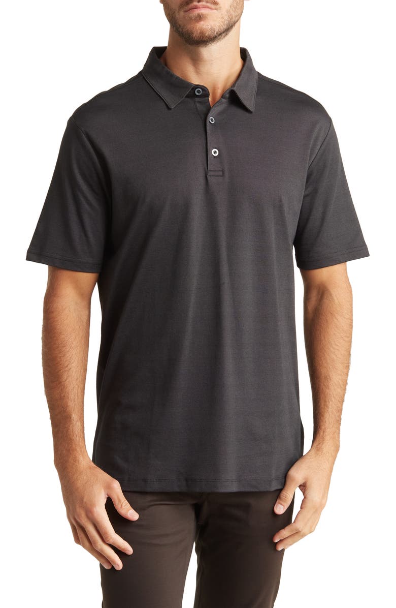 WESTZEROONE River Valley Polo, Main, color, Black