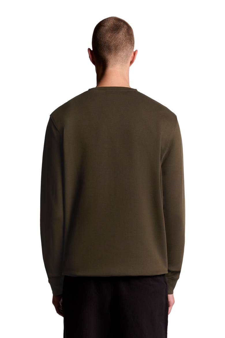 Crew Neck Sweater, Alternate, color, Olive