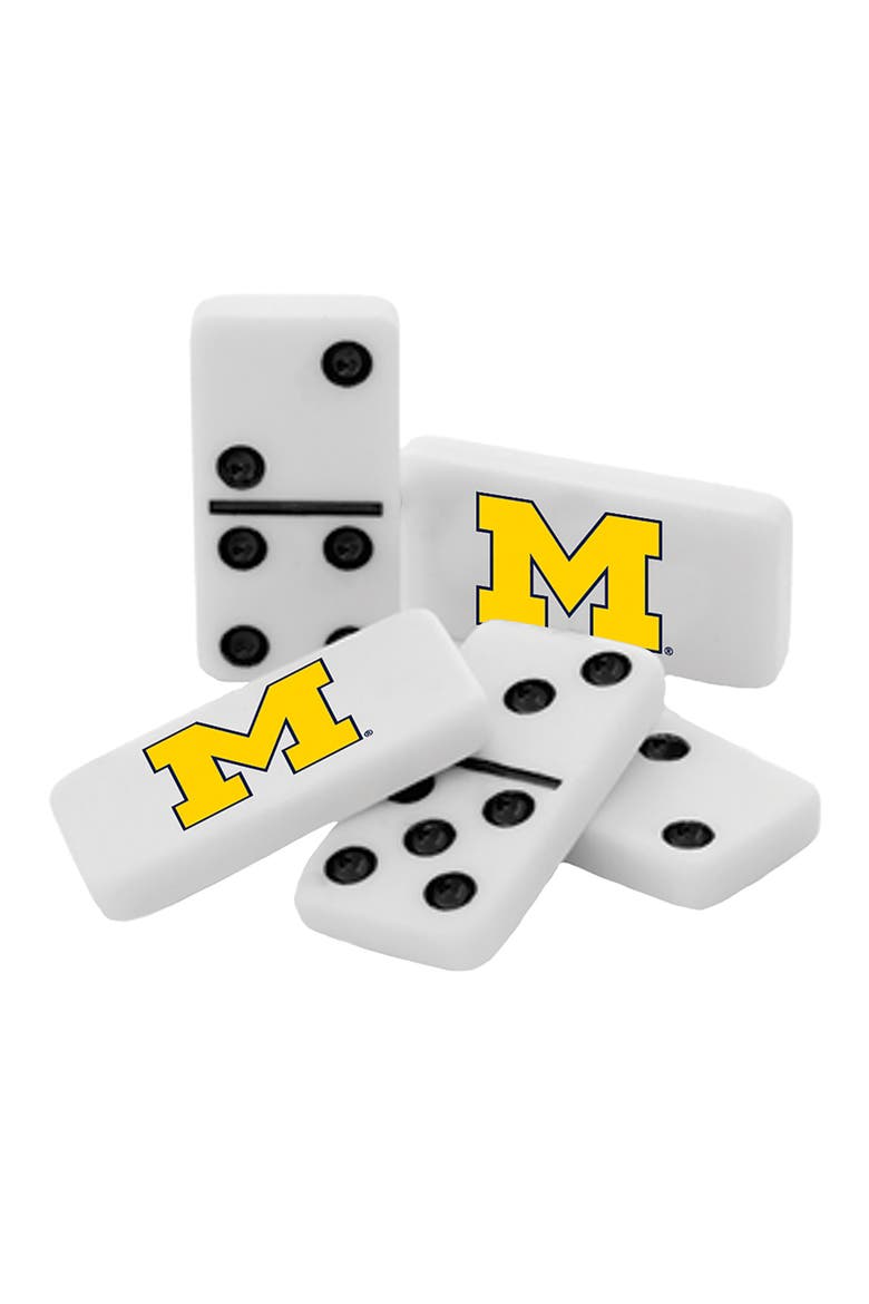 Michigan Wolverines Dominoes, Alternate, color, Multicolor