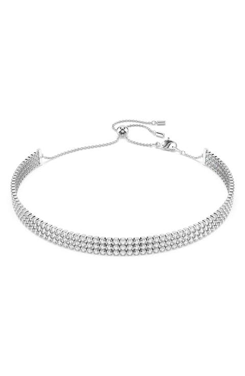 Matrix Crystal Choker Necklace