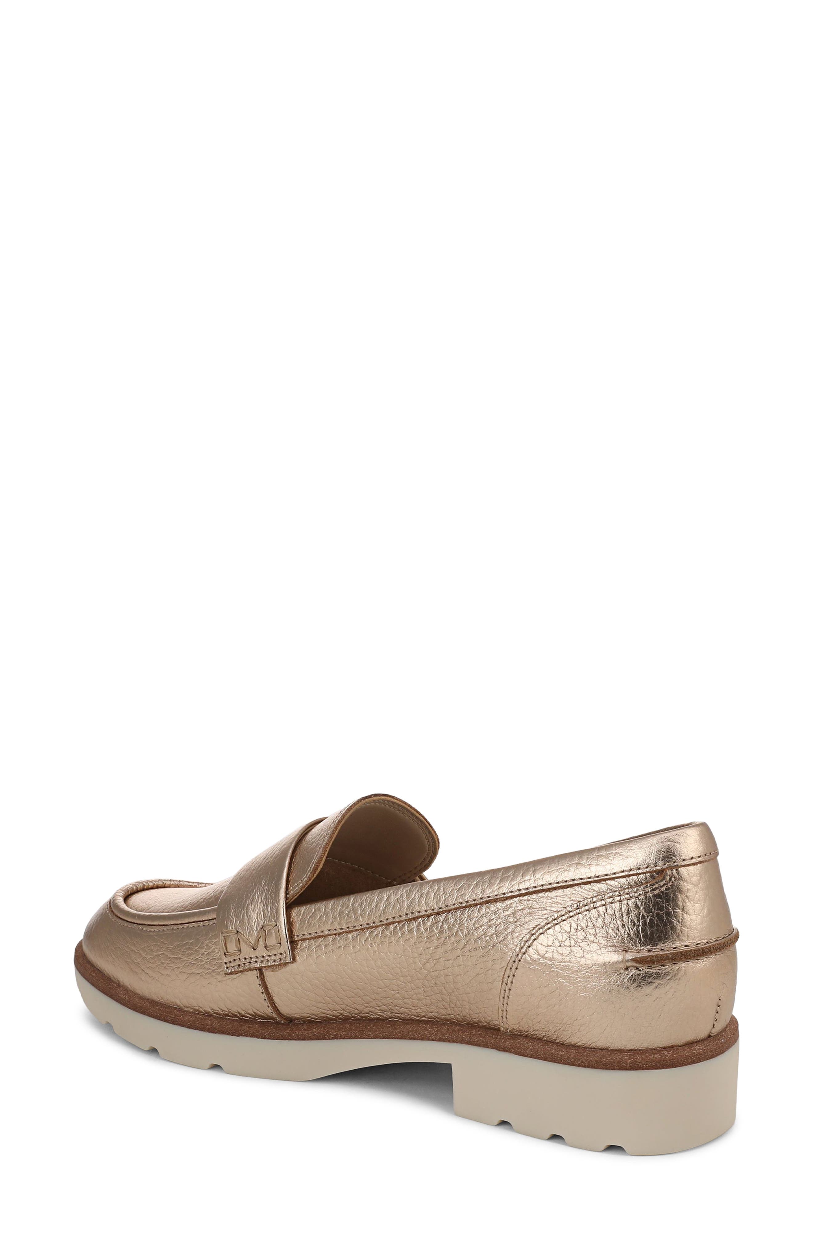 Cleo Loafer, Alternate, color, BRONZE