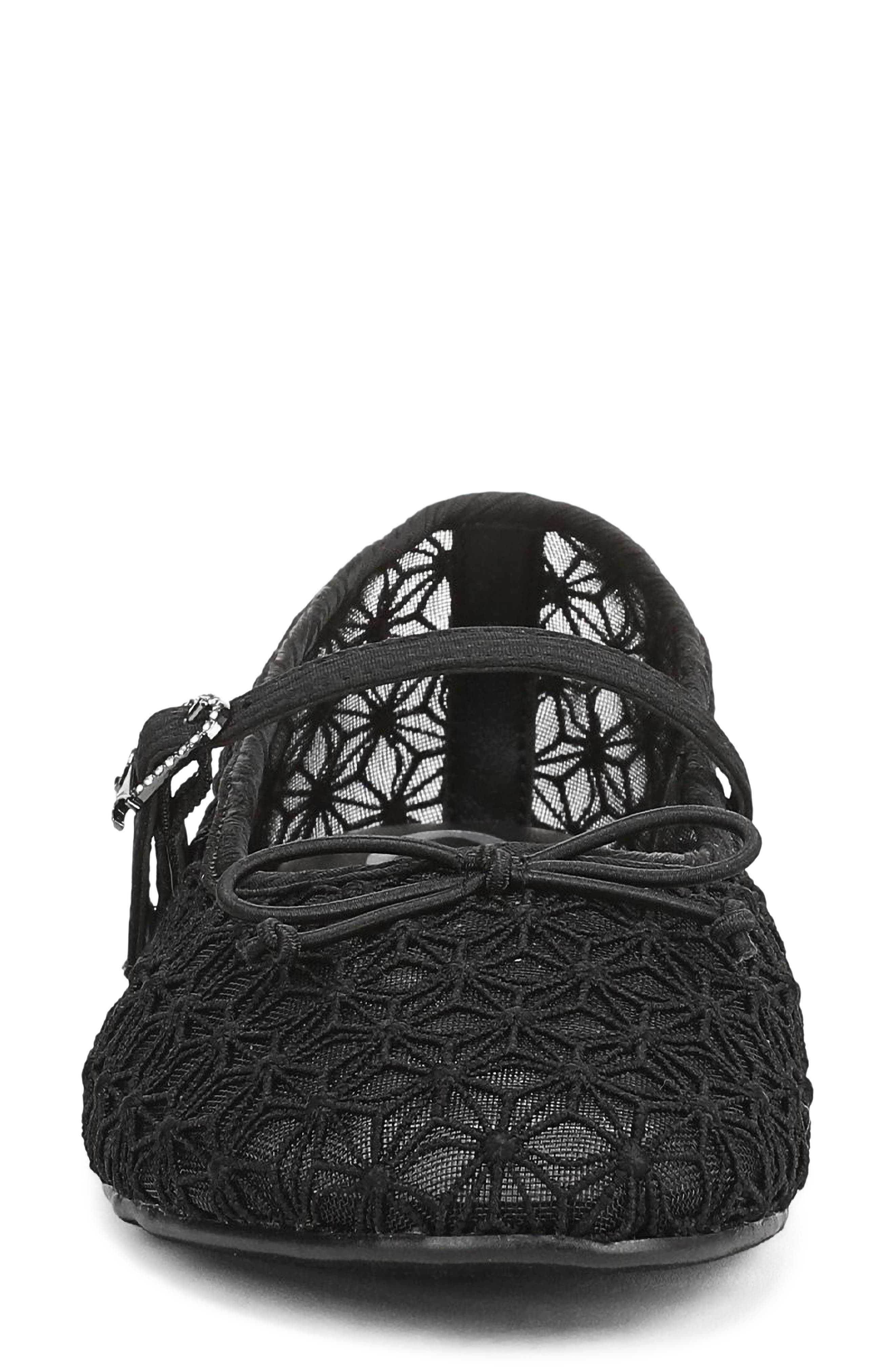 Circus NY by Sam Edelman Sofie Mesh Ballet Flat, Alternate, color, Black
