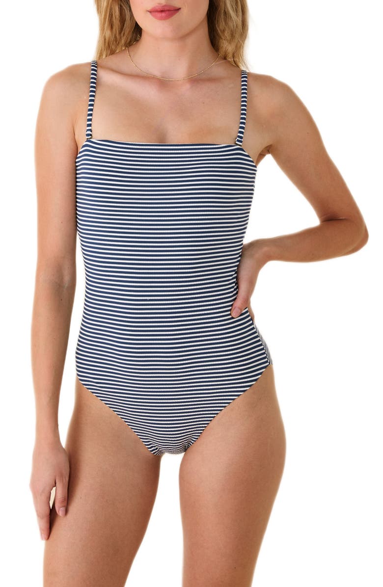 Andie The Cabo One-Piece Swimsuit, Main, color, Cadet