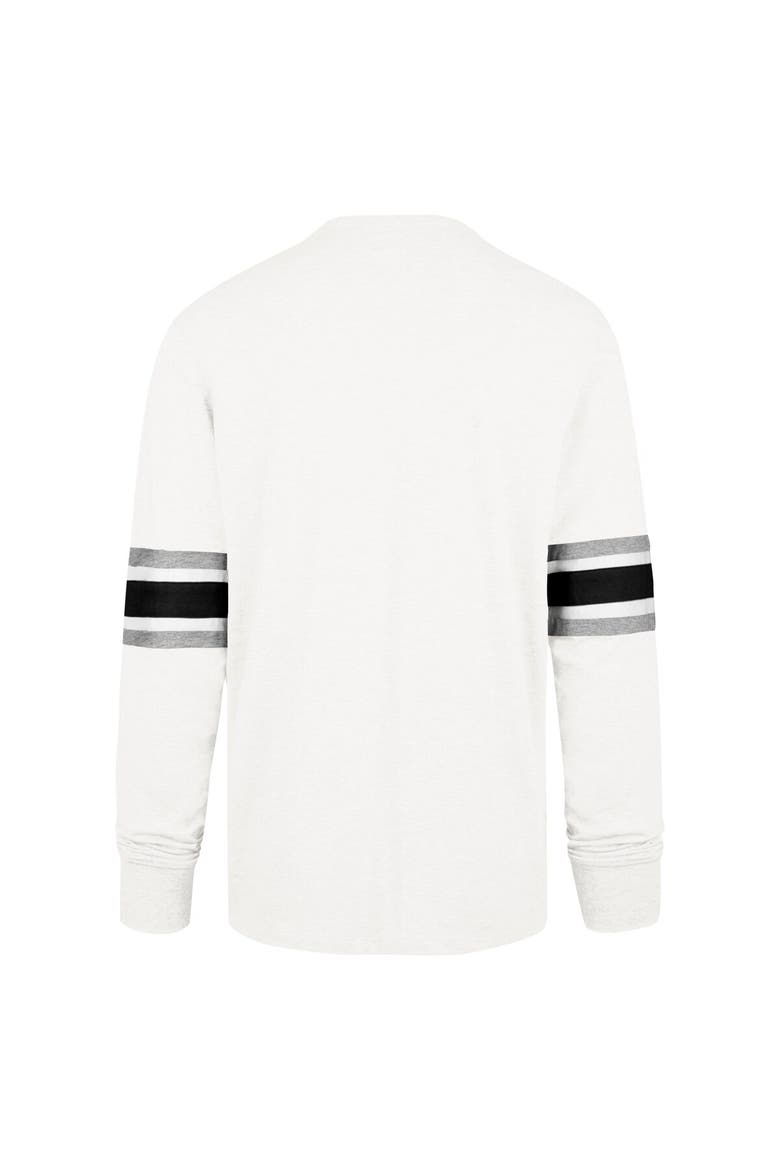 Men's '47 White Las Vegas Raiders Gridiron Premier Brex Long Sleeve T-Shirt, Alternate, color, White