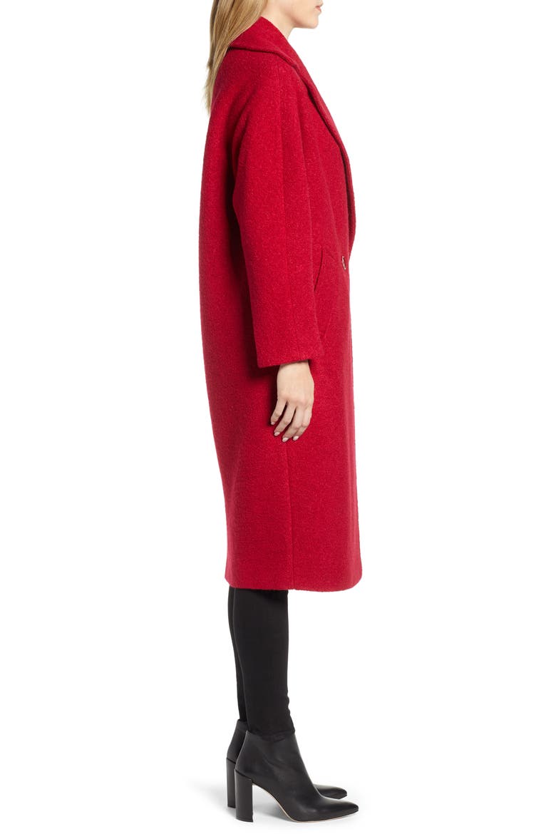 Oversize Coat, Alternate, color, RED