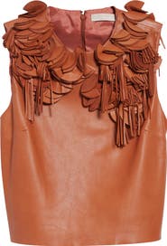 Ulla Johnson Marlowe Floral Appliqué Top