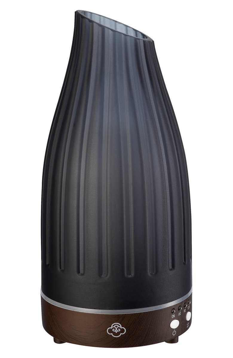 SERENE HOUSE Twilight Glass Ultrasonic Aroma Diffuser, Alternate, color, Grey