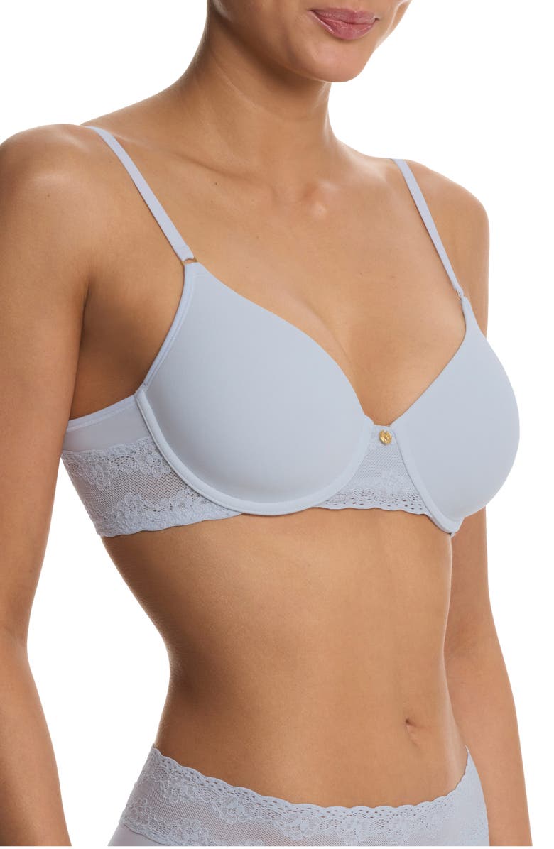 Natori Bliss Perfection Comfort T-Shirt Bra, Alternate, color, Frosted Sky